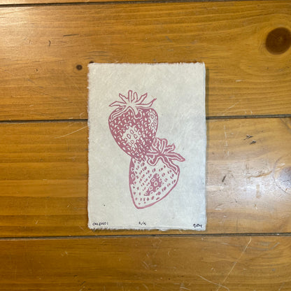 Strawberries Print