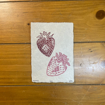 Strawberries Print