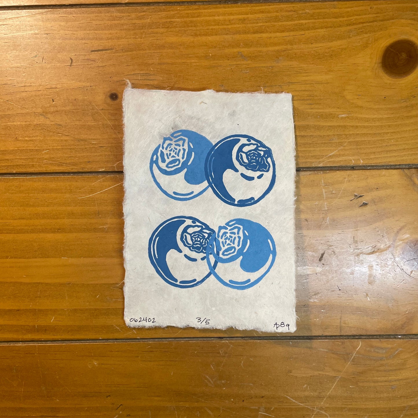 Blueberries Print